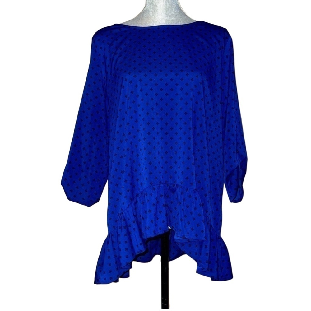 𝅺women's Croft & Barrow Blouse Large